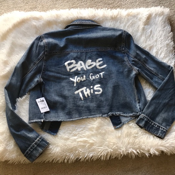 Refuge Frayed Jean Jacket - Picture 3 of 13